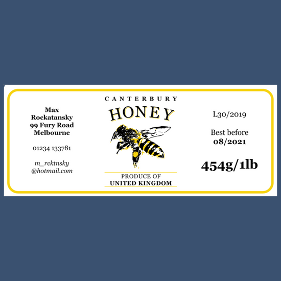 The Mellow Yellow Labels (50 or 100 labels)