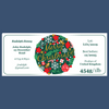 The Merry Christmas Labels (50 or 100 labels)