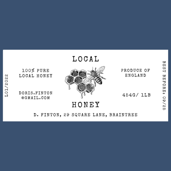 The Drippy Comb Labels (50 or 100 labels)