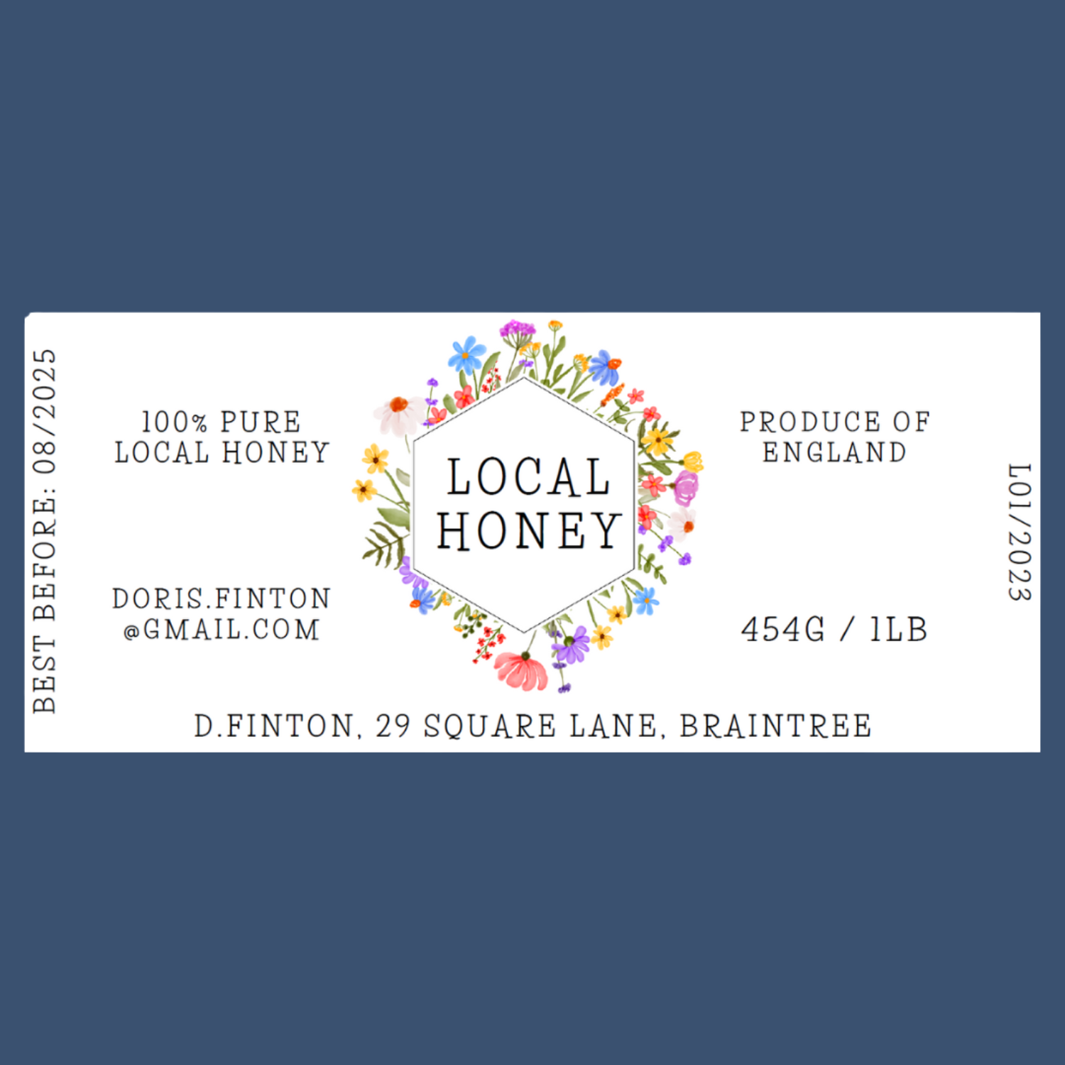 The Spring Meadow Labels (100)