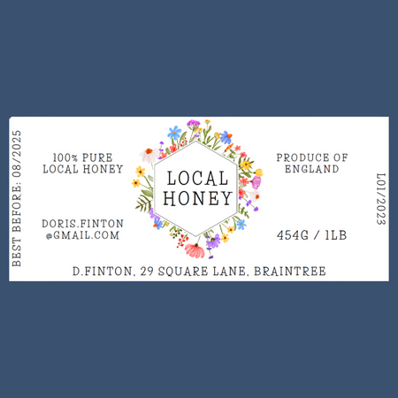 Floral Labels