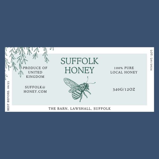 The Teal Labels (50 or 100 labels)