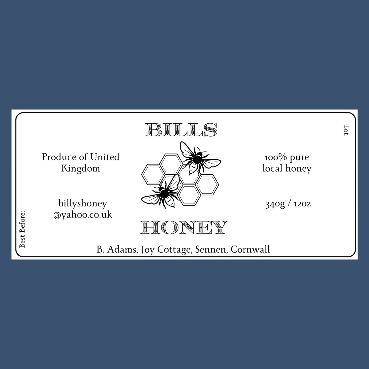 The Traditional Hex Labels (50 or 100 labels)