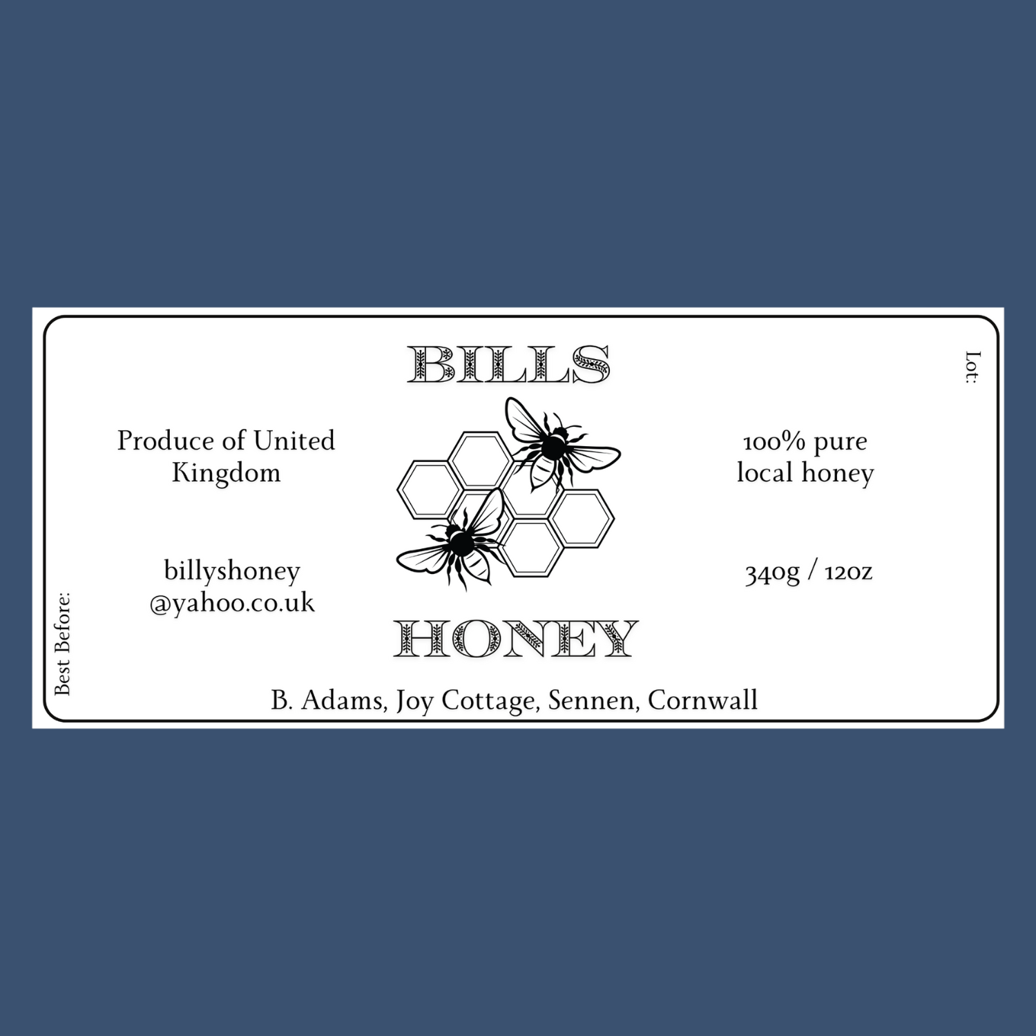 The Traditional Hex Labels (50 or 100 labels)