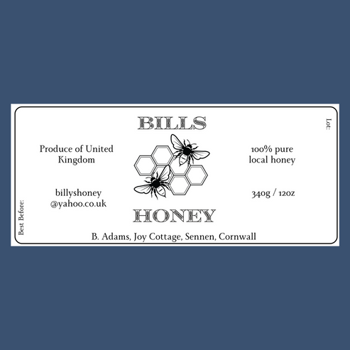 The Traditional Hex Labels (50 or 100 labels)