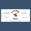 The Mellow Queen Honey Labels (50 or 100 labels)