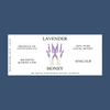 The Luscious Lavender Honey Labels (50 or 100 labels)