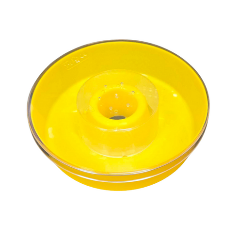 Yellow Round Nuc Box Feeder