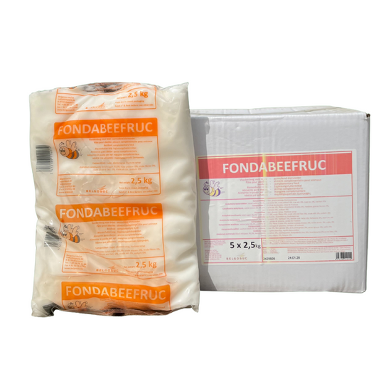 Fondabee Fruc 2.5kg - 12.5kg Box