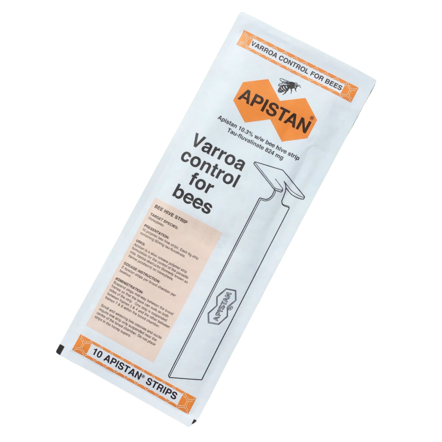 Apistan Pouches (10 strips per pack)