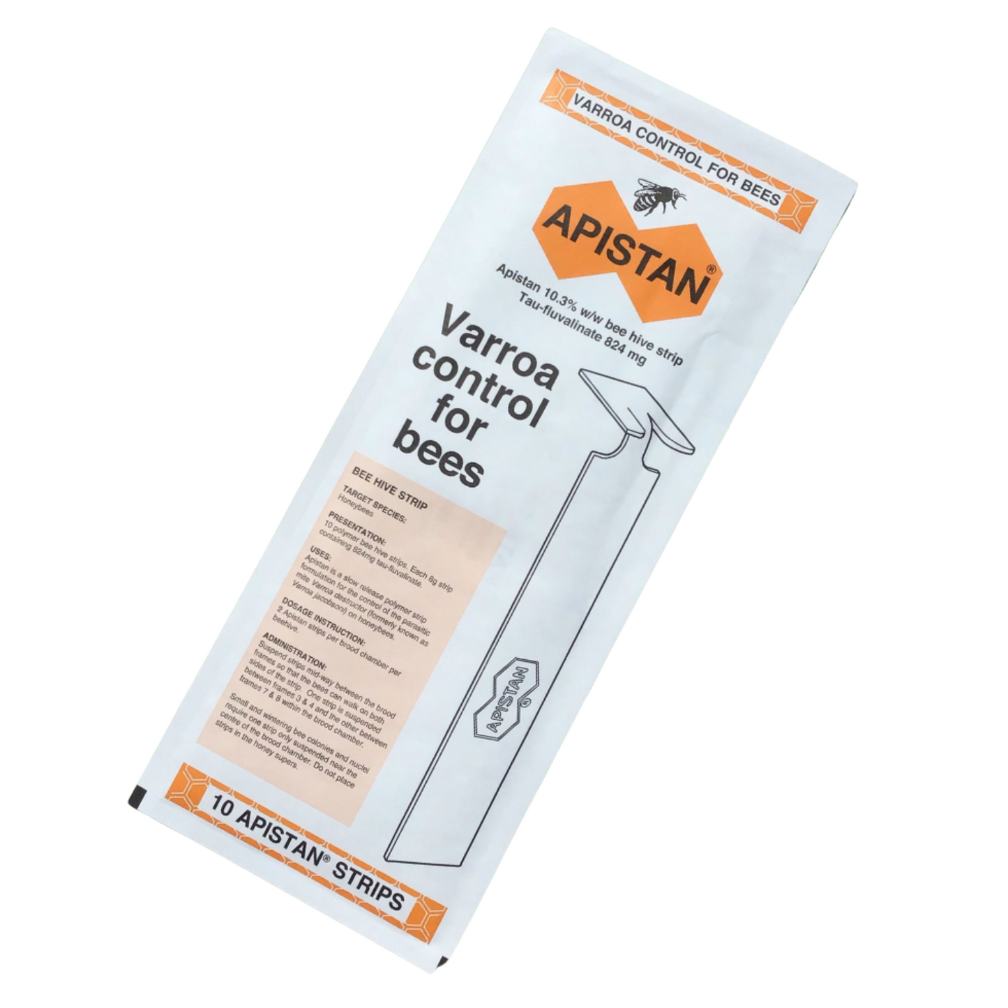 Apistan Pouches (10 strips per pack)