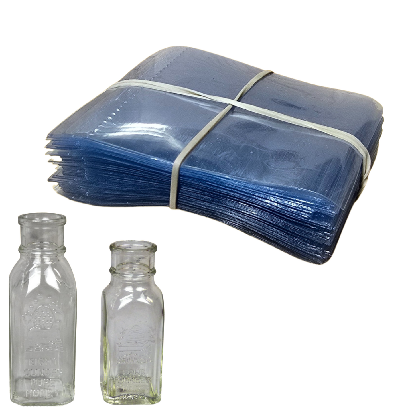 Shrink Bands for 8oz Muth Jar - 12 Pack