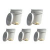 5 x 20L Bucket with Plastic Honey Gate