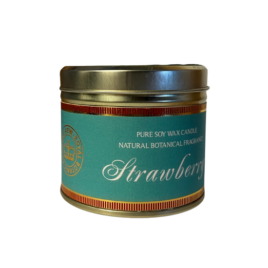 Kew Botanical Gardens Tin Candle - Strawberry