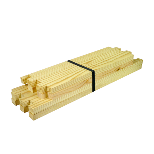Langstroth Shallow Super Box - Pine - Flat