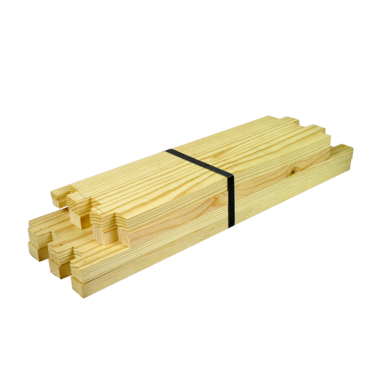 Langstroth Shallow Super Box - Pine - Flat