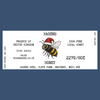 The Christmas Bee (50 or 100 labels)