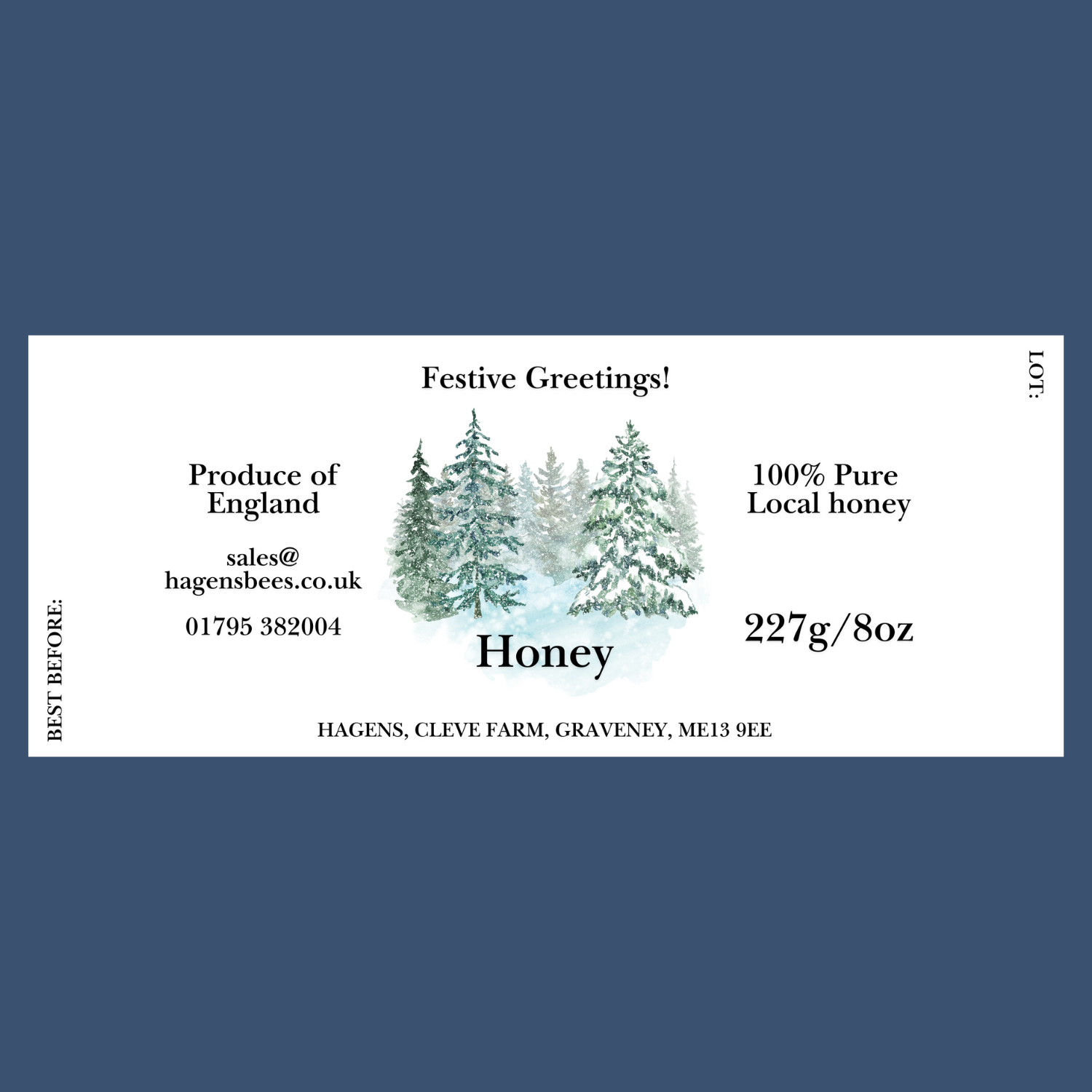The Winter Forest (50 or 100 labels)