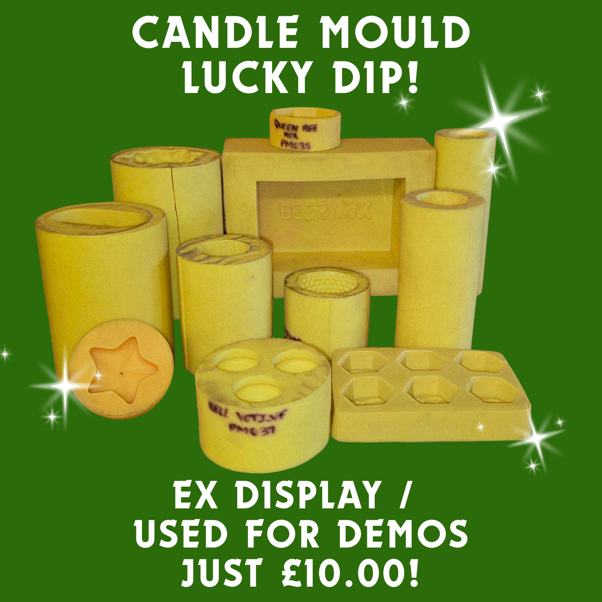 Candle Mould Lucky Dip - Just £10!