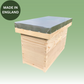 National 5 Frame Nuc Box with Feeder & Screen - Pine