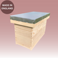 Langstroth 5 Frame Nuc Box with Feeder & Screen - Pine