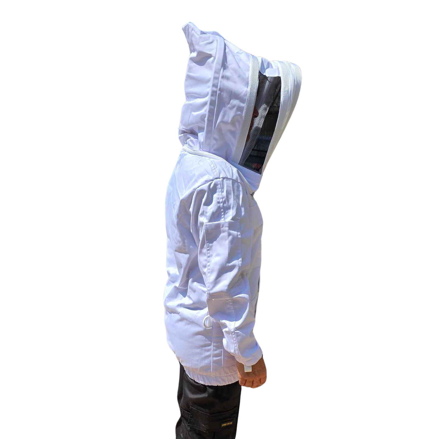 Hagens Premium White Cotton Beekeeping Jacket - Various Sizes
