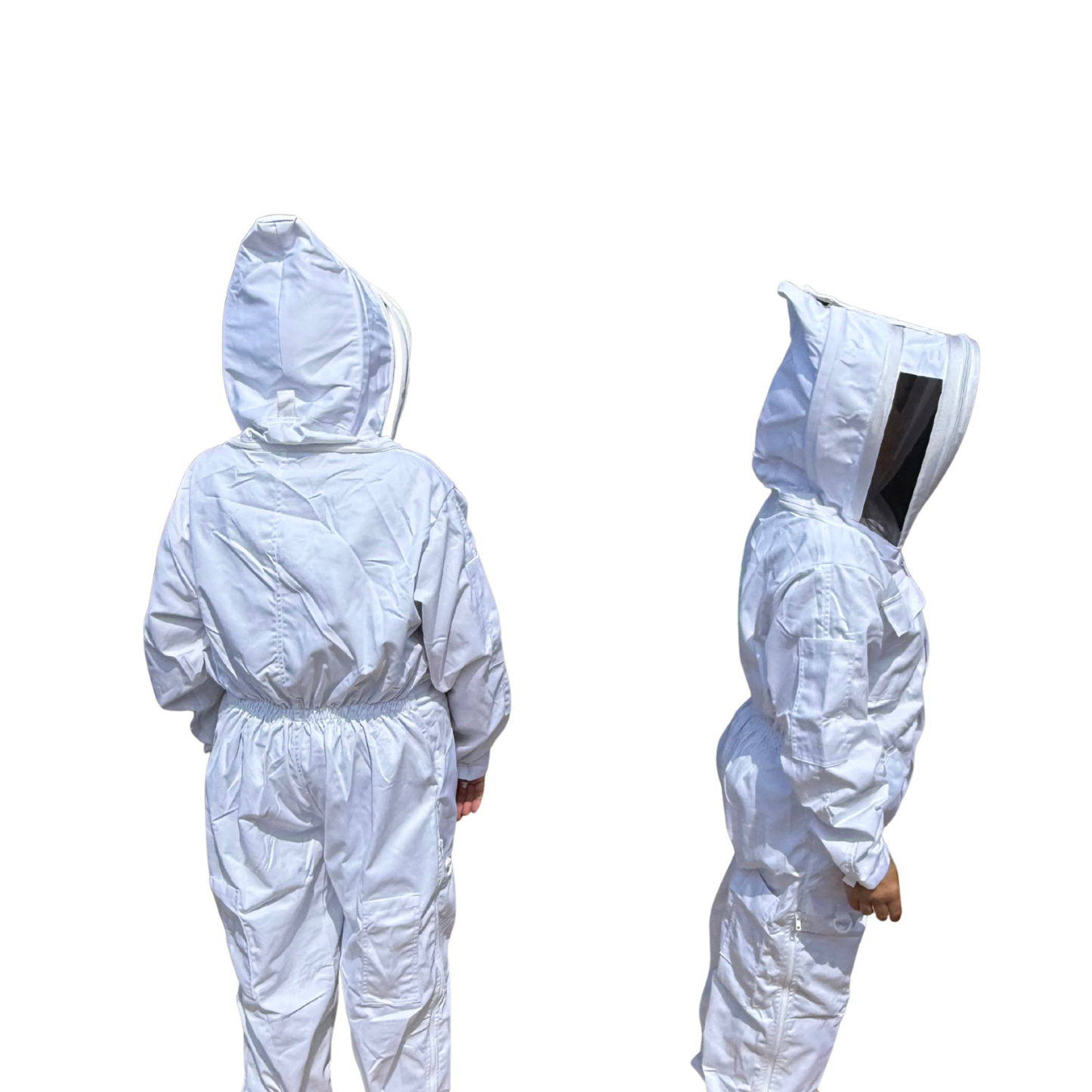 Hagens Premium White Cotton Beekeeping Suit - Various Sizes