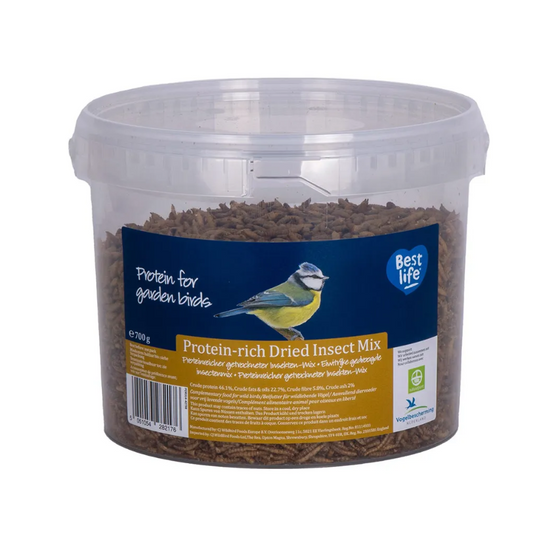 Protein Rich Dried Insect Tub 700g