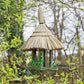 Artisan Hexagonal Thatched Bird Table