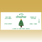 The Christmas Tree Labels (100)