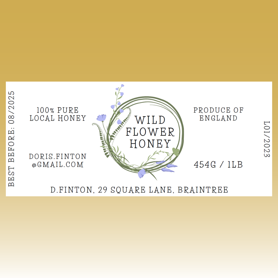 The Wild Meadow Labels (100)