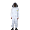 White Cotton Suit with Fencing Veil - XXL only