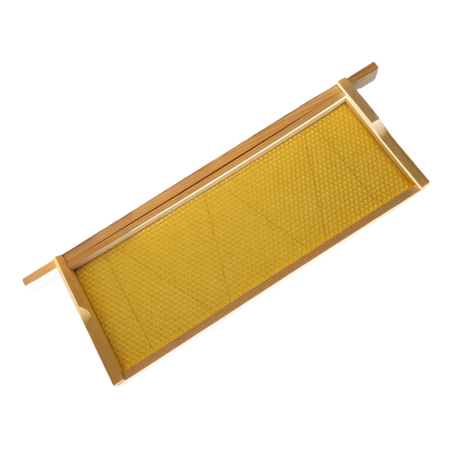 National SN4 Super Frames with Wired Wax Foundation - Assembled - 11 Pack