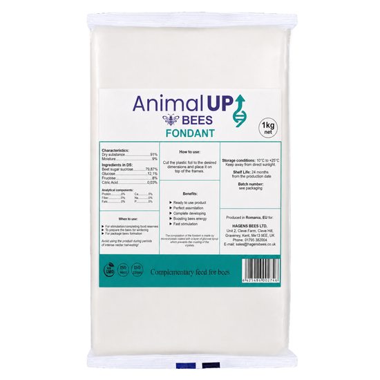 AnimalUP Bees Fondant - 1kg or 10kg