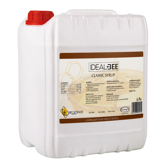 IdealBee Classic Bee Syrup – 13kg