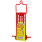 Super Light Red Plastic Peanut Bird Feeder