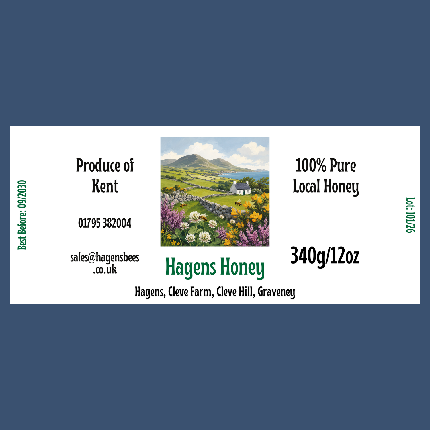 The Hills Labels (50 or 100 labels)