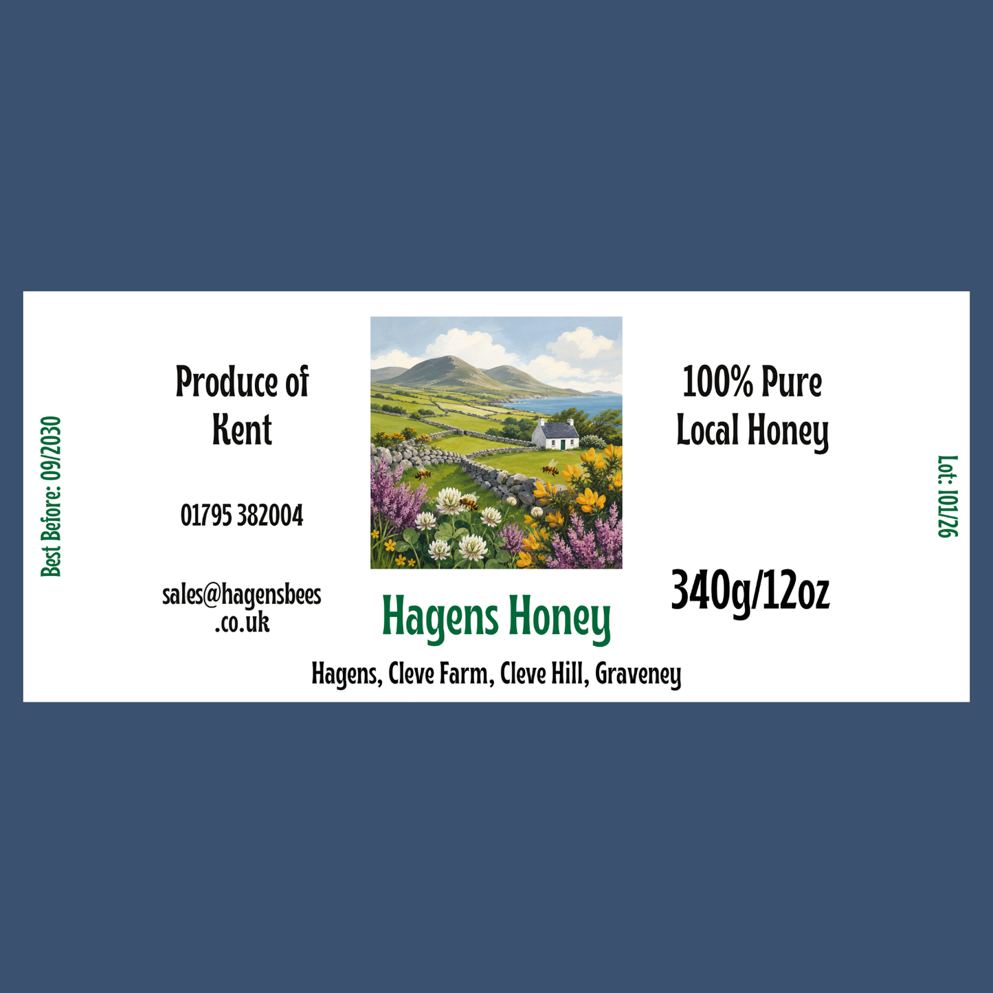 The Hills Labels (50 or 100 labels)