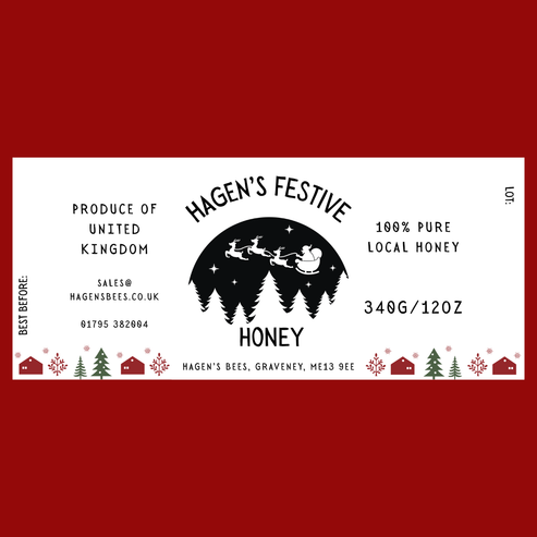 The Rudolph Labels (50 or 100 labels)