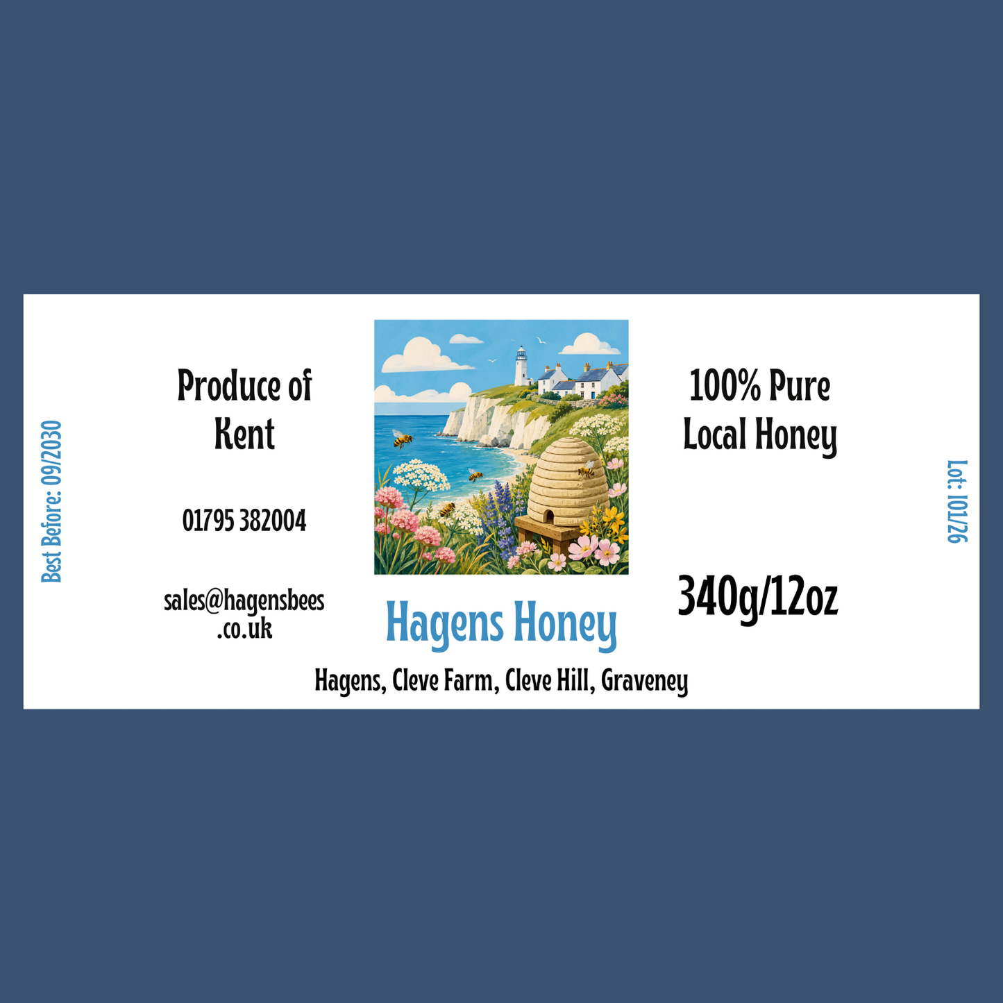 The Coastal Labels (50 or 100 labels)