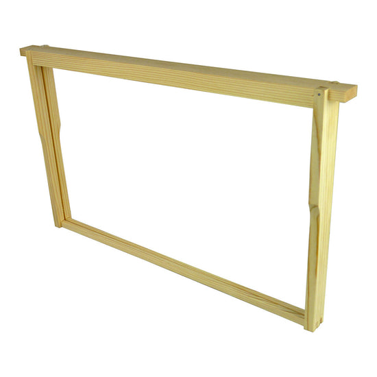 Commercial Brood Frames with Wiring Holes - 50 Frames