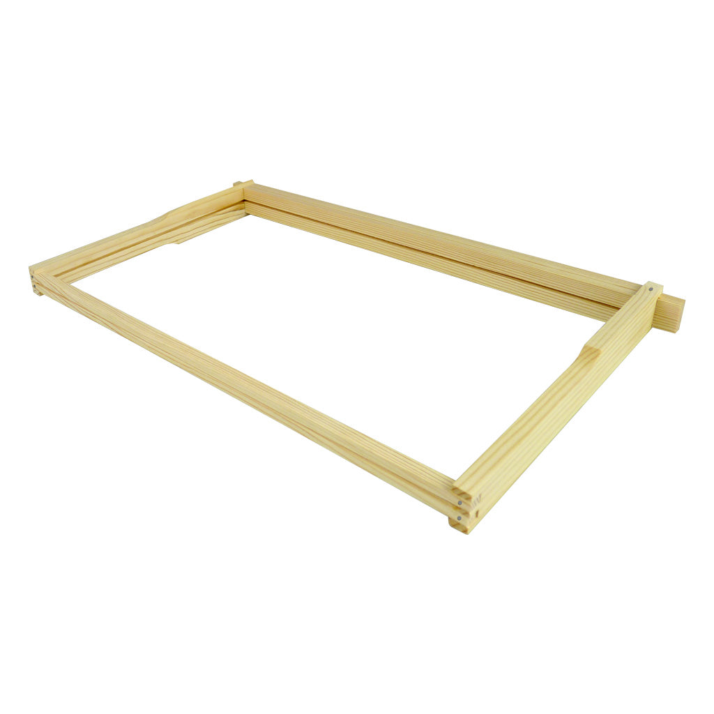 Commercial Brood Frames with Wiring Holes - 50 Frames