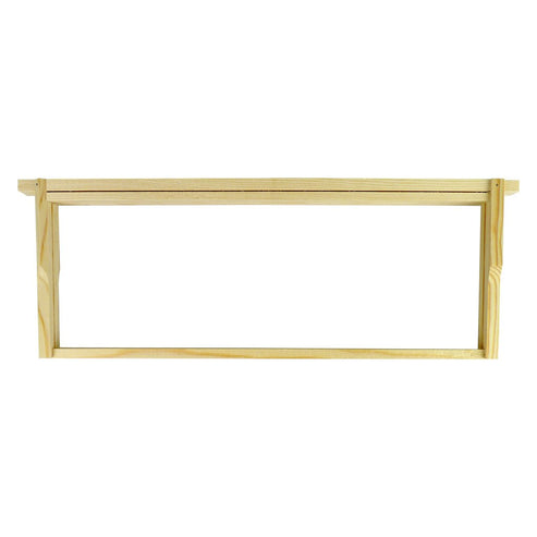 Dadant Super (Shallow) Frames with Wiring Holes - 10 Frames