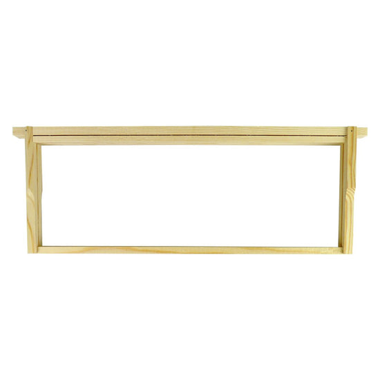 Dadant Super (Shallow) Frames with Wiring Holes - 10 Frames