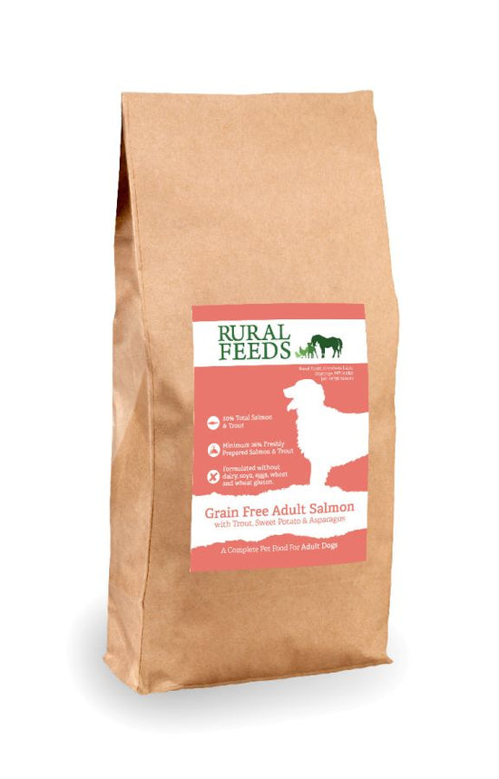 Rural Feeds Grain Free Salmon, Trout & Asparagus 2kg