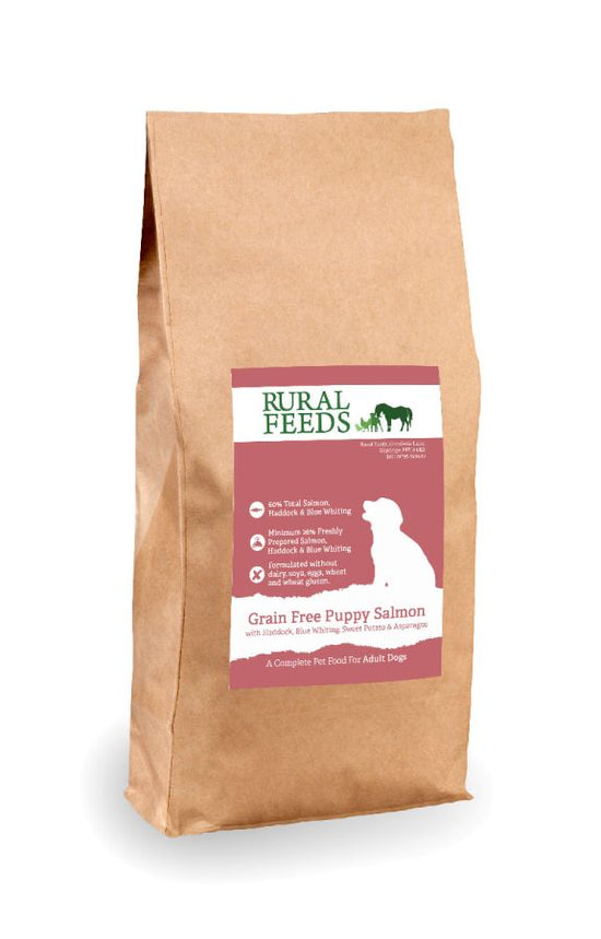 Rural Feeds Grain Free Puppy Salmon & Haddock 2kg