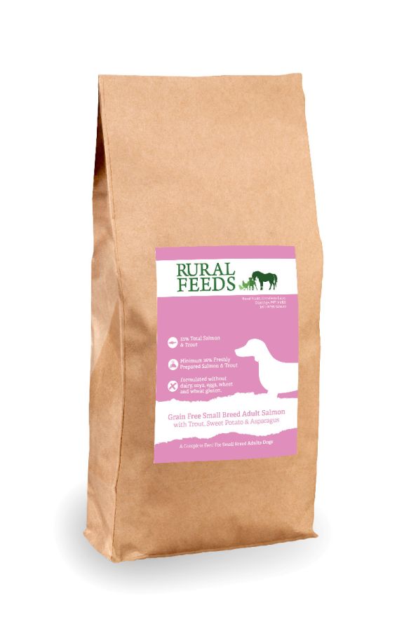 Rural Feeds Grain Free Small Breed Salmon & Trout 2kg