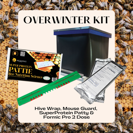Overwinter Kit - Hive Wrap, Mouse Guard, Super Protein Pattie & Formic Pro!