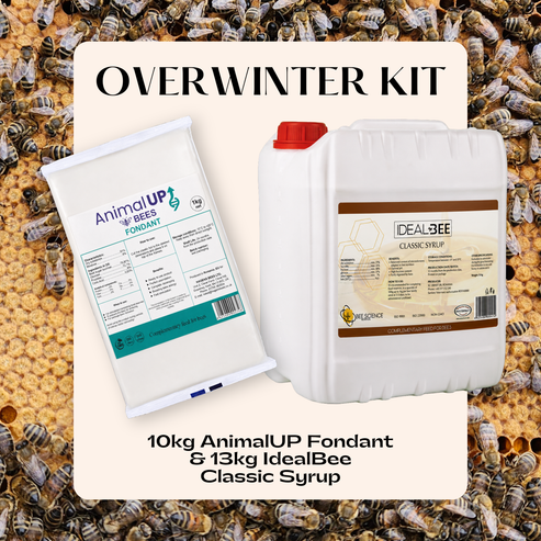 Overwinter Kit - 10kg AnimalUP Fondant 7 13kg IdealBee Classic Syrup