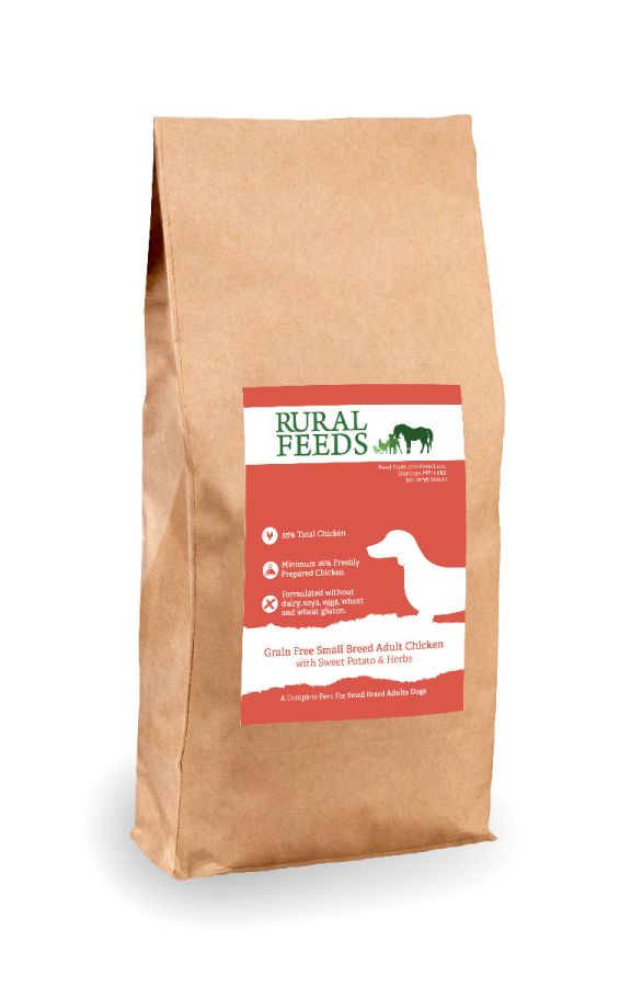 Rural Feeds Grain Free Small Breed Chicken & Herb 6kg
